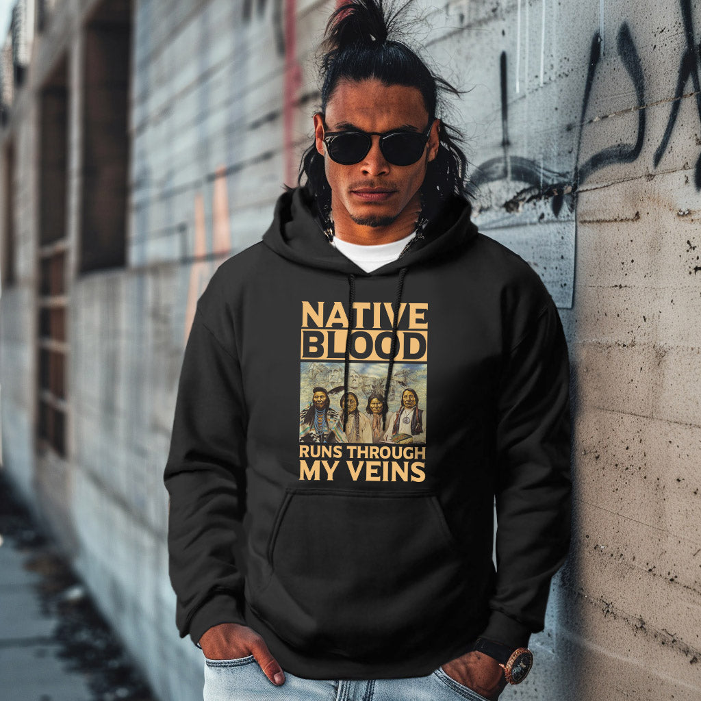 NATIVE BLOOD RUNS THROUGH MY VEINS