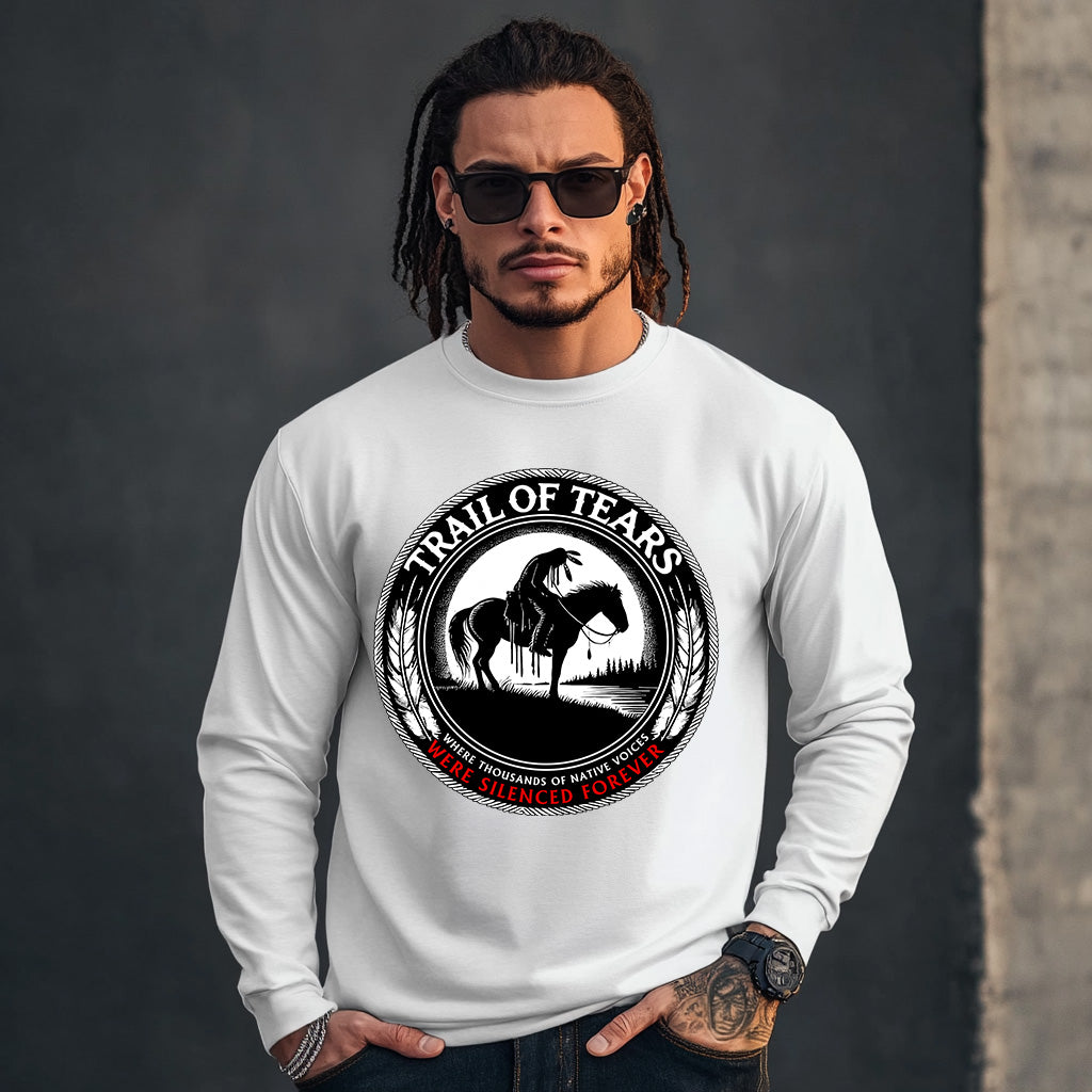 TRAIL OF TEARS WHERE THOUSANDS OF NATIVE VOICES FOREVER SILENCED