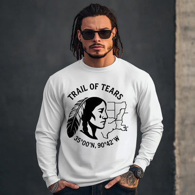 TRAIL OF TEARS 90°42'W 35°00'N.