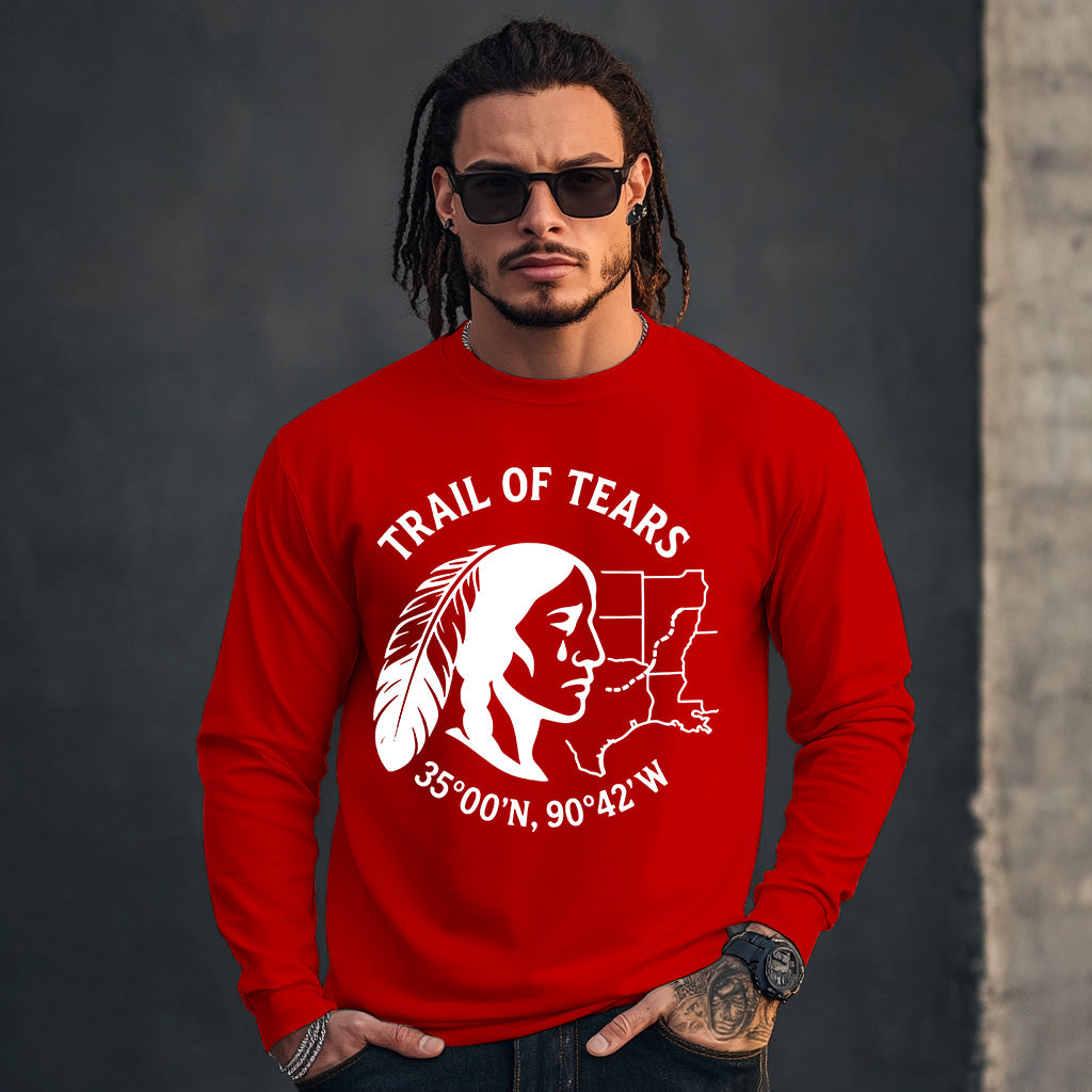 TRAIL OF TEARS 90°42'W 35°00'N.