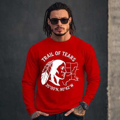 TRAIL OF TEARS 90°42'W 35°00'N.