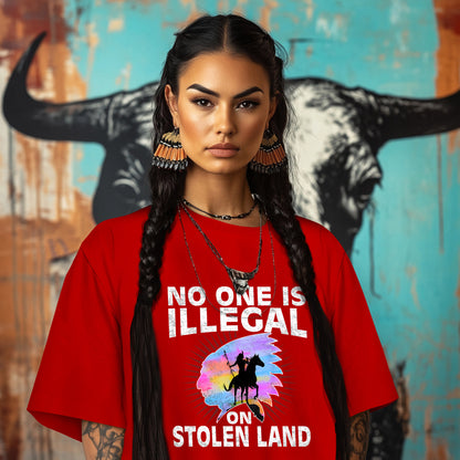 NO ONE IS ILLEGAL ON STOLEN LAND