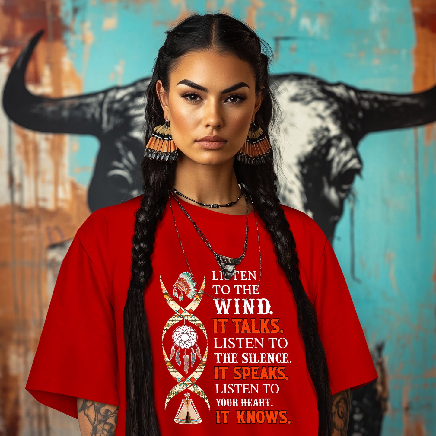 LISTEN TO THE WIND.  IT TALKS.  LISTEN TO  THE SILENCE. IT SPEAKS.  LISTEN TO YOUR HEART.  IT KNOWS.