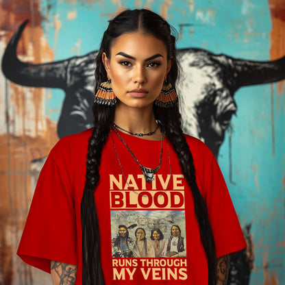 NATIVE BLOOD RUNS THROUGH MY VEINS