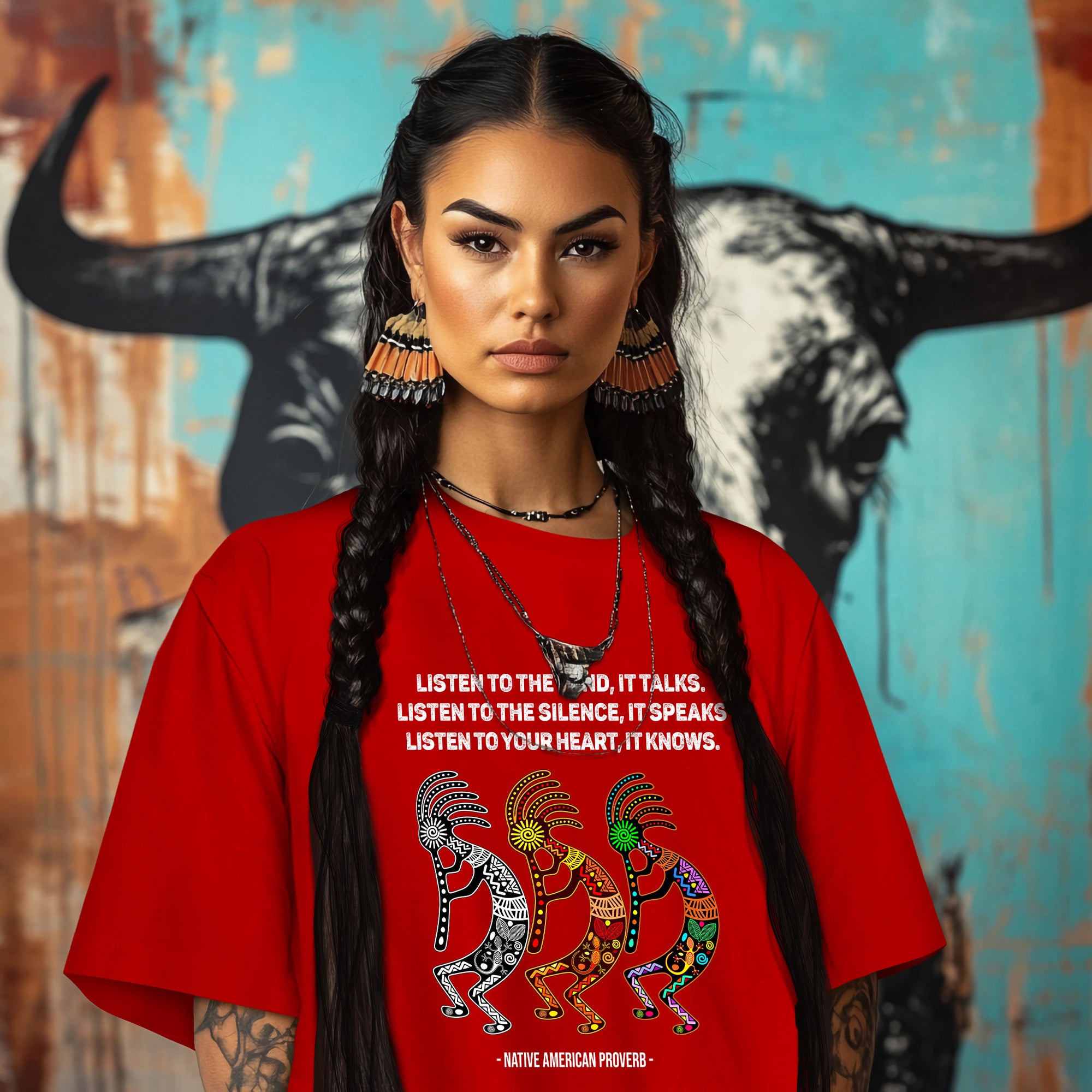 LISTEN TO THE WIND, IT TALKS. LISTEN TO THE SILENCE, IT SPEAKS LISTEN TO YOUR HEART, IT KNOWS.  - NATIVE AMERICAN PROVERB -