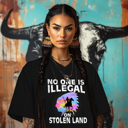 NO ONE IS ILLEGAL ON STOLEN LAND