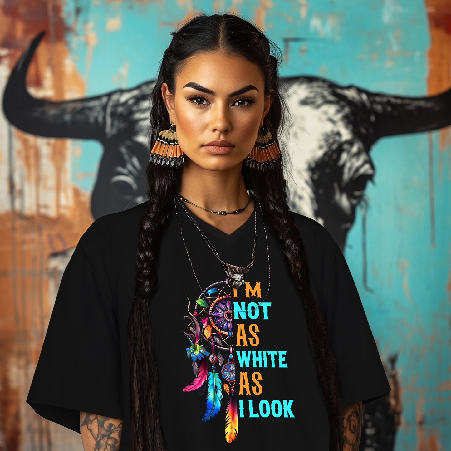 I'M NOT AS WHITE AS I LOOK