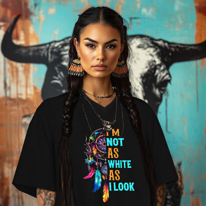 I'M NOT AS WHITE AS I LOOK