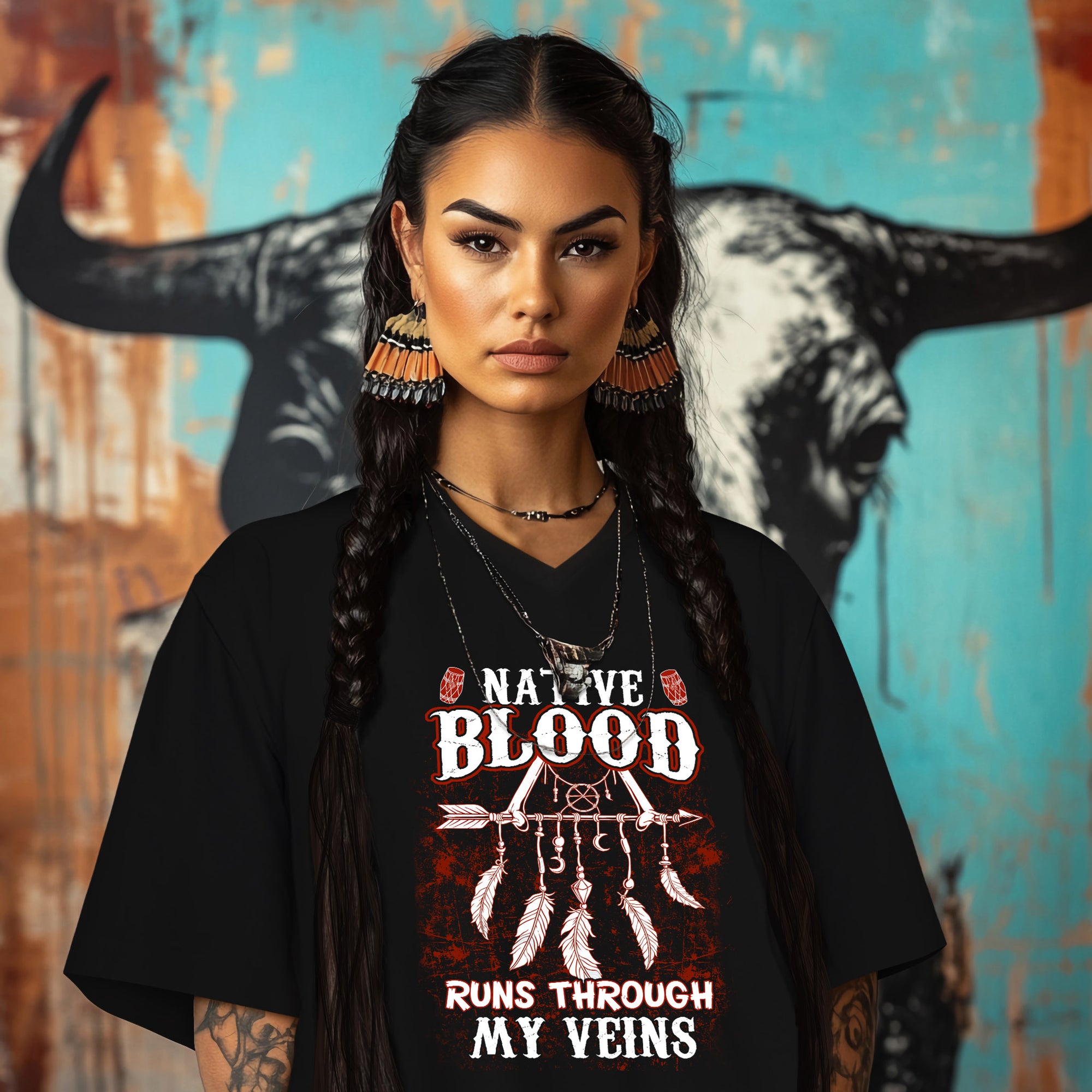 NATIVE BLOOD RUNS THROUGH MY VEINS