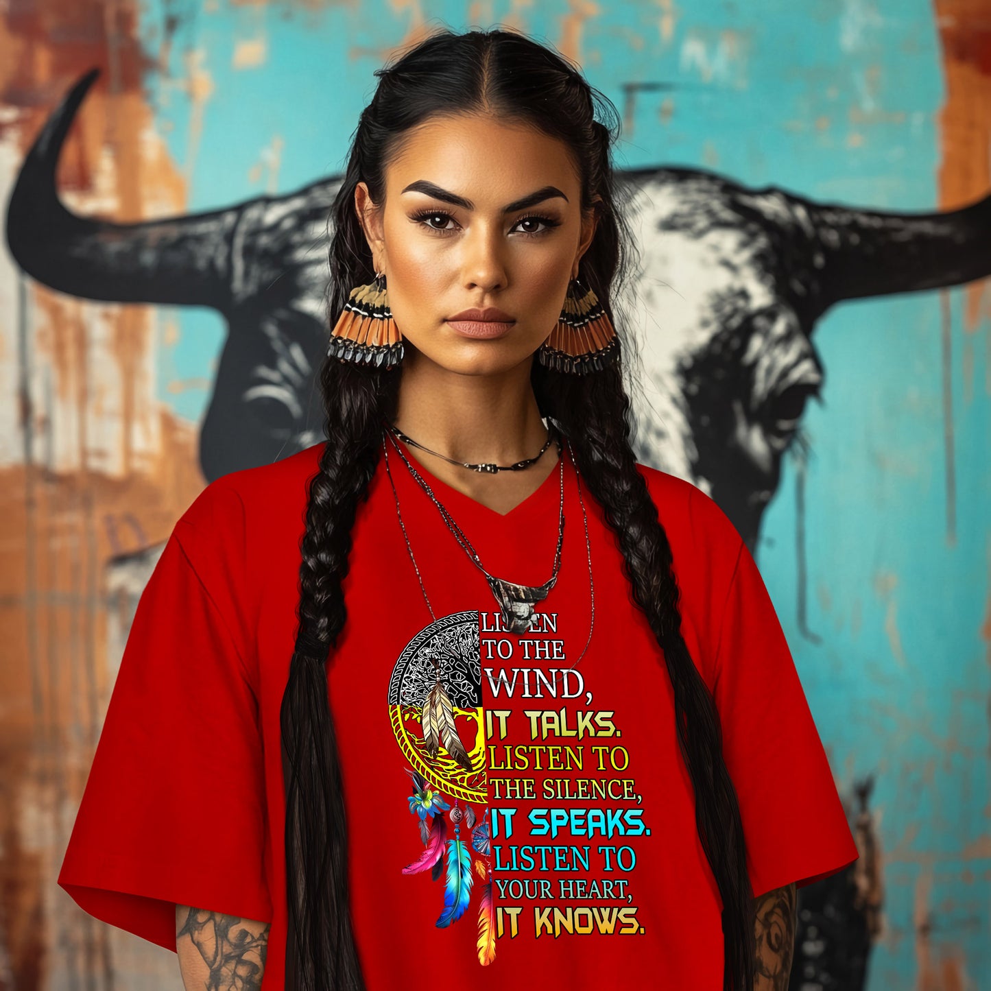 LISTEN TO THE WIND, IT TALKS. LISTEN TO THE SILENCE, IT SPEAKS. LISTEN TO YOUR HEART, IT KNOWS.