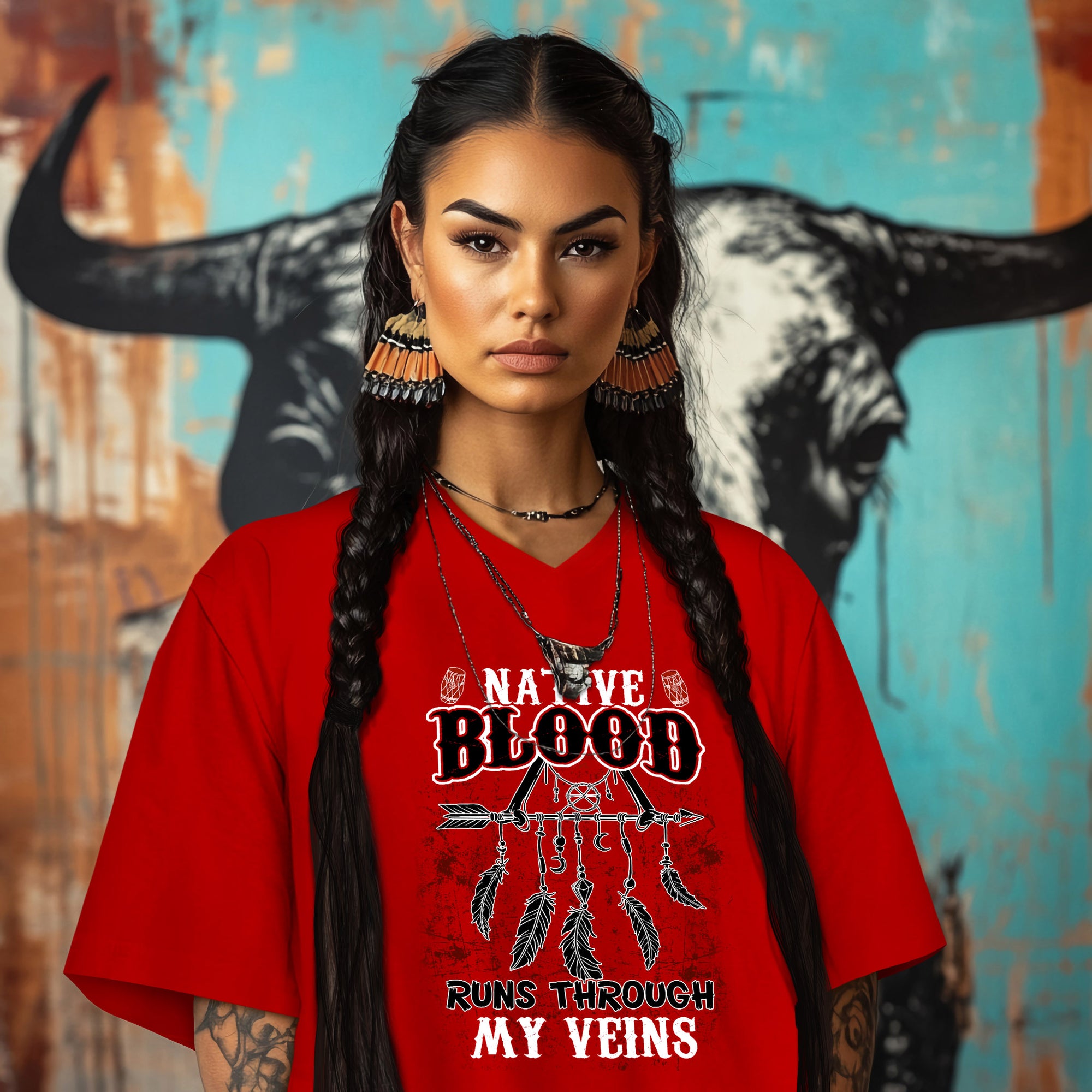 NATIVE BLOOD RUNS THROUGH MY VEINS