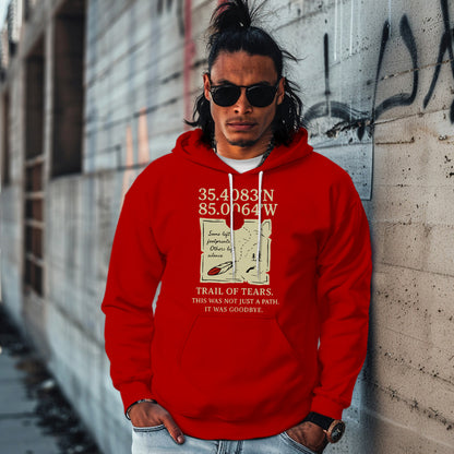 35.4083'N 85.0064'W  TRAIL OF TEARS. THIS WAS NOT JUST A PATH. IT WAS GOODBYE.