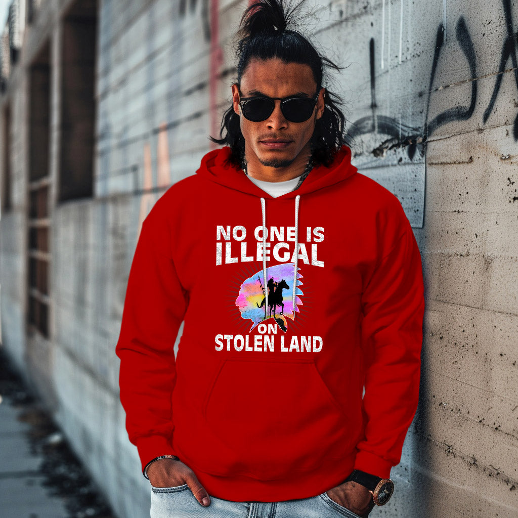 NO ONE IS ILLEGAL ON STOLEN LAND