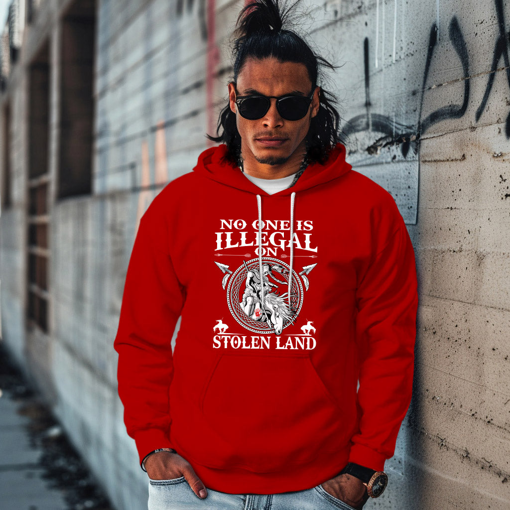 NO ONE IS ILLEGAL ON STOLEN LAND