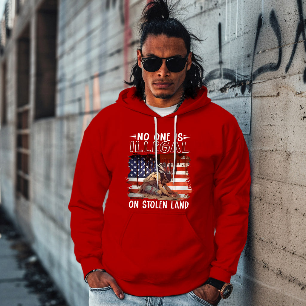 NO ONE IS ILLEGAL ON STOLEN LAND