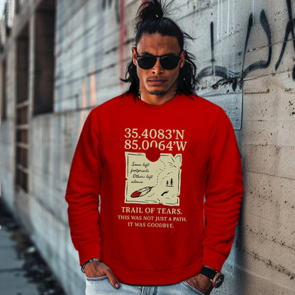 35.4083'N 85.0064'W  TRAIL OF TEARS. THIS WAS NOT JUST A PATH. IT WAS GOODBYE.