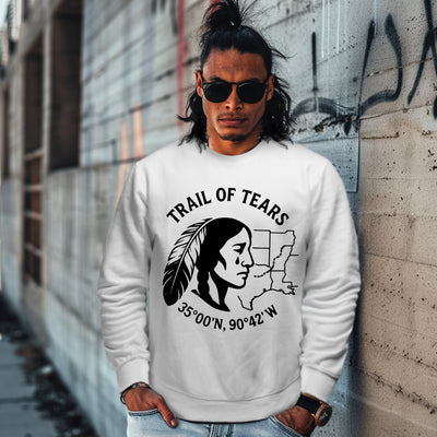 TRAIL OF TEARS 90°42'W 35°00'N.