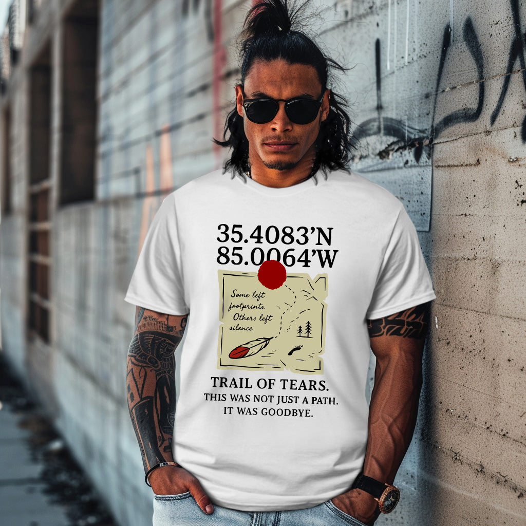 35.4083'N 85.0064'W  TRAIL OF TEARS. THIS WAS NOT JUST A PATH. IT WAS GOODBYE.