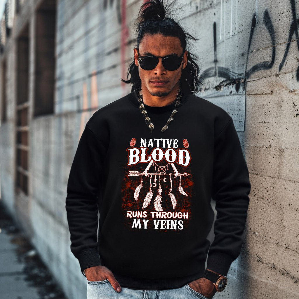 NATIVE BLOOD RUNS THROUGH MY VEINS