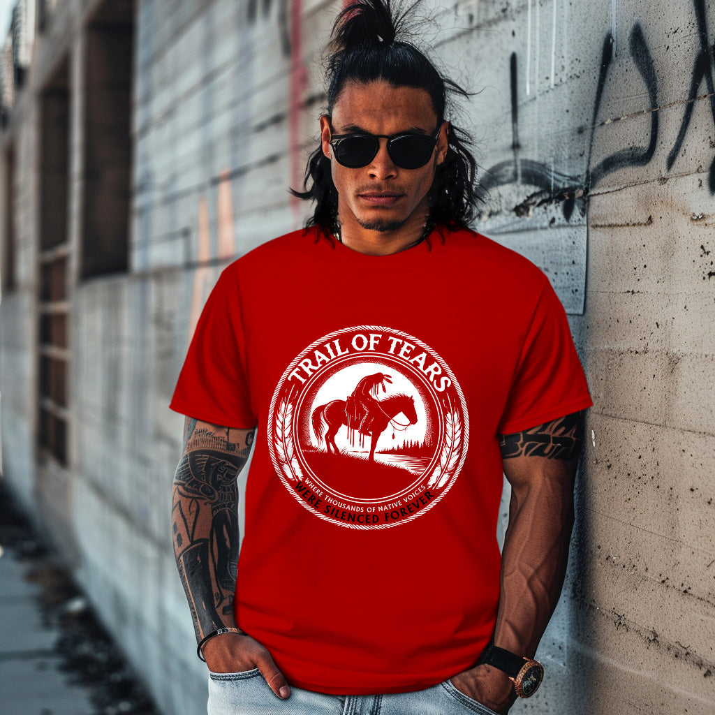 TRAIL OF TEARS WHERE THOUSANDS OF NATIVE VOICES FOREVER SILENCED