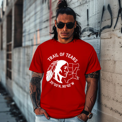 TRAIL OF TEARS 90°42'W 35°00'N.
