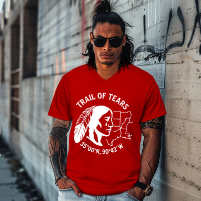TRAIL OF TEARS 90°42'W 35°00'N.