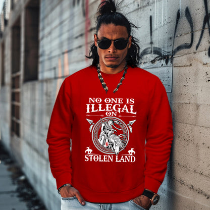 NO ONE IS ILLEGAL ON STOLEN LAND
