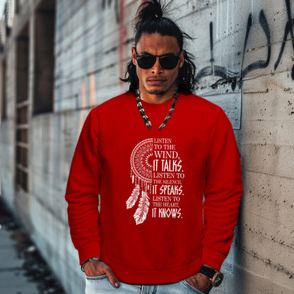 LISTEN TO THE WIND, IT TALKS. LISTEN TO THE SILENCE, IT SPEAKS. LISTEN TO YOUR HEART, IT KNOWS. (Copy)