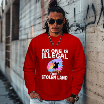 NO ONE IS ILLEGAL ON STOLEN LAND