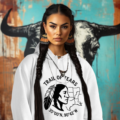 TRAIL OF TEARS 90°42'W 35°00'N.