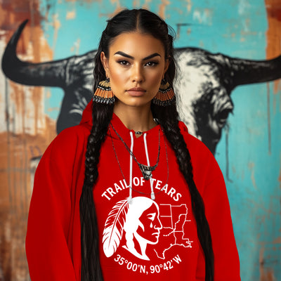 TRAIL OF TEARS 90°42'W 35°00'N.