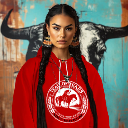 TRAIL OF TEARS WHERE THOUSANDS OF NATIVE VOICES FOREVER SILENCED