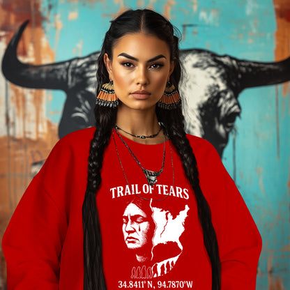 TRAIL OF TEARS 34.8411°N, 94.7870°W