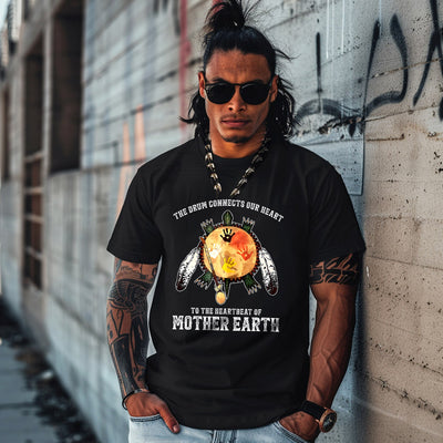 THE DRUM CONNECTS OUR HEART TO THE HEARTBEAT OF MOTHER EARTH