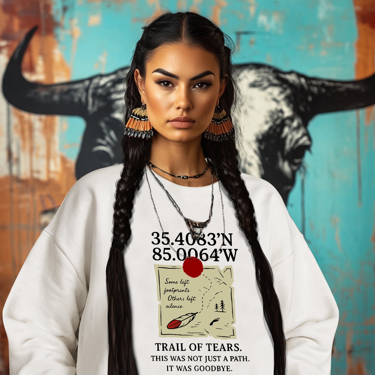 35.4083'N 85.0064'W  TRAIL OF TEARS. THIS WAS NOT JUST A PATH. IT WAS GOODBYE.