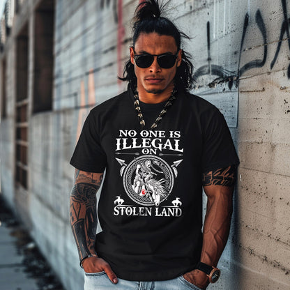 NO ONE IS ILLEGAL ON STOLEN LAND