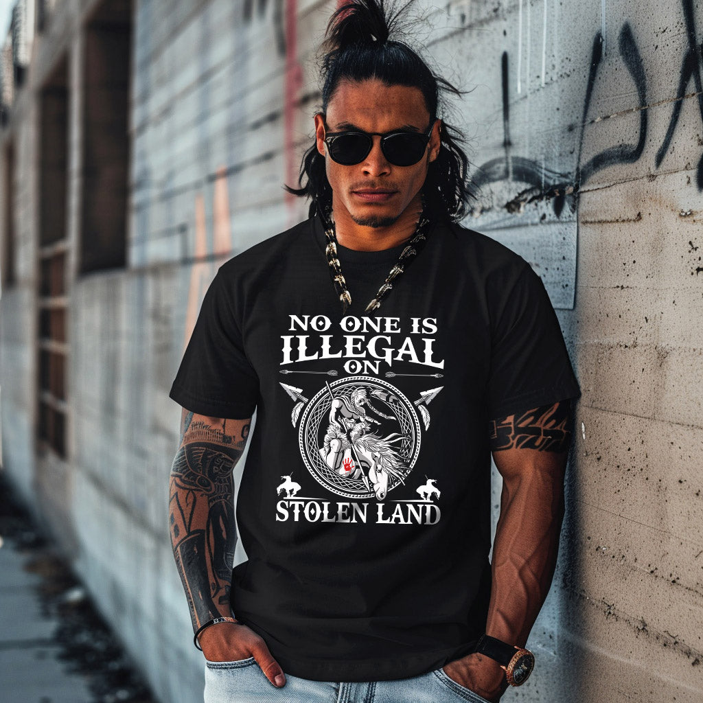 NO ONE IS ILLEGAL ON STOLEN LAND