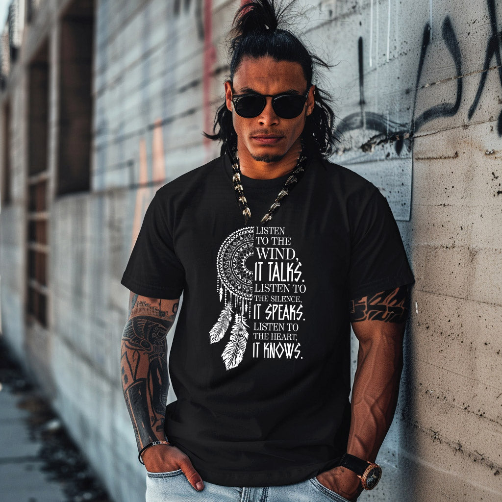 LISTEN TO THE WIND, IT TALKS. LISTEN TO THE SILENCE, IT SPEAKS. LISTEN TO YOUR HEART, IT KNOWS. (Copy)