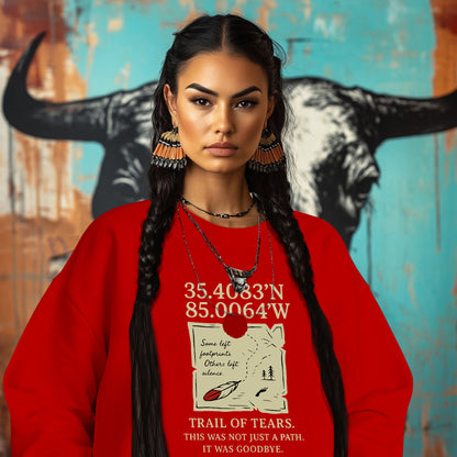 35.4083'N 85.0064'W  TRAIL OF TEARS. THIS WAS NOT JUST A PATH. IT WAS GOODBYE.