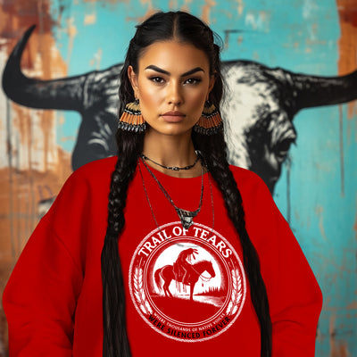 TRAIL OF TEARS WHERE THOUSANDS OF NATIVE VOICES FOREVER SILENCED