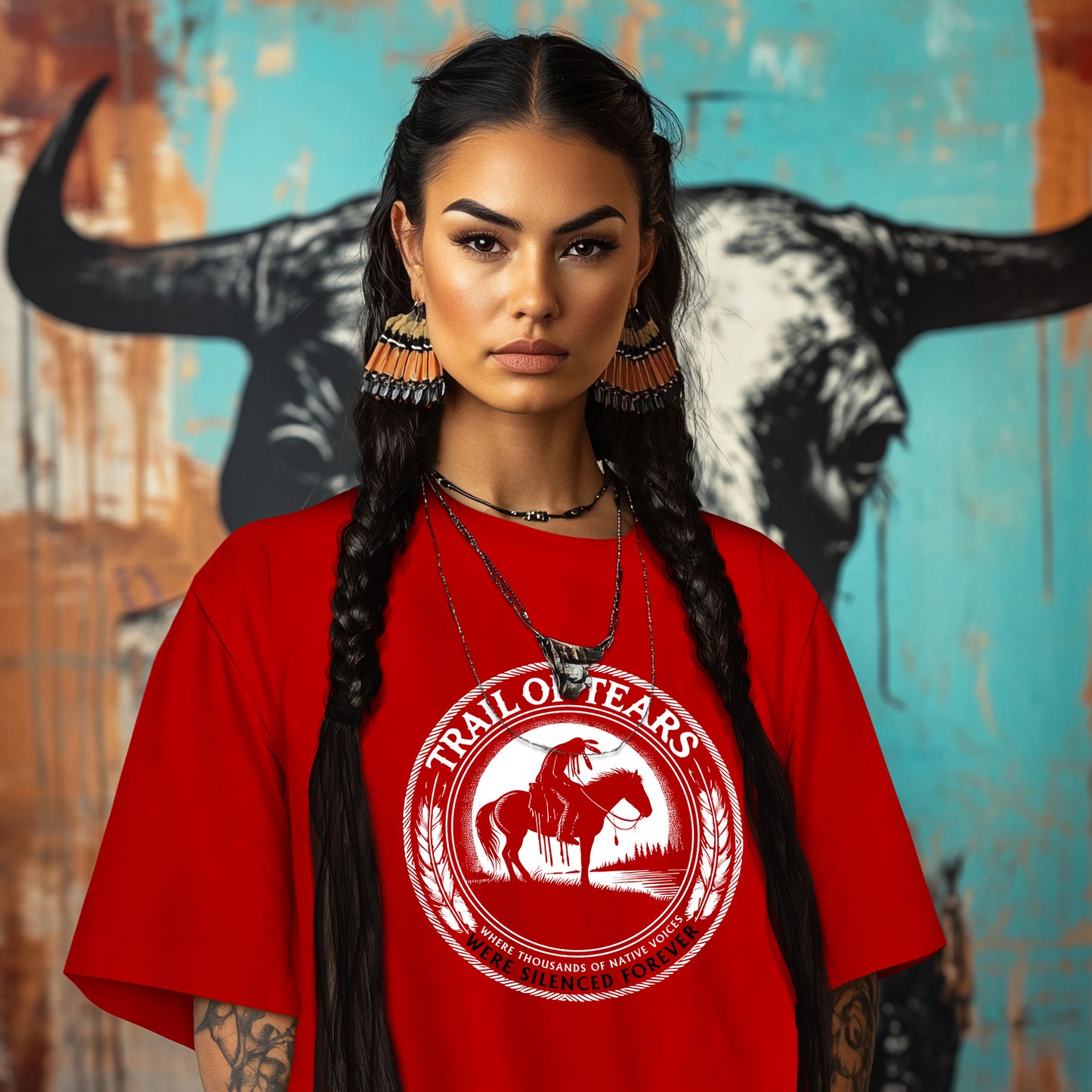 TRAIL OF TEARS WHERE THOUSANDS OF NATIVE VOICES FOREVER SILENCED