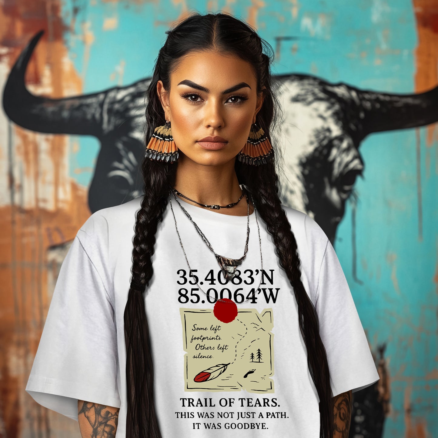 35.4083'N 85.0064'W  TRAIL OF TEARS. THIS WAS NOT JUST A PATH. IT WAS GOODBYE.