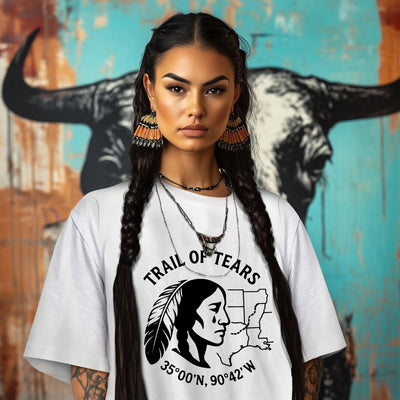 TRAIL OF TEARS 90°42'W 35°00'N.