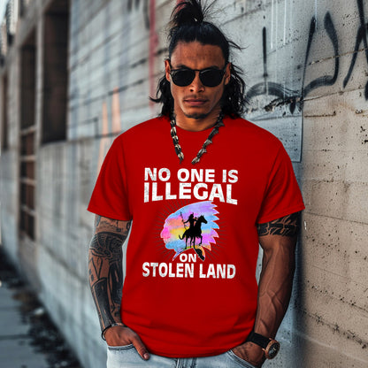 NO ONE IS ILLEGAL ON STOLEN LAND