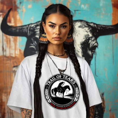 TRAIL OF TEARS WHERE THOUSANDS OF NATIVE VOICES FOREVER SILENCED