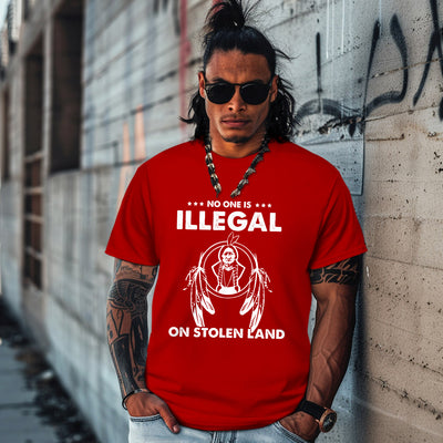 NO ONE IS ILLEGAL ON STOLEN LAND