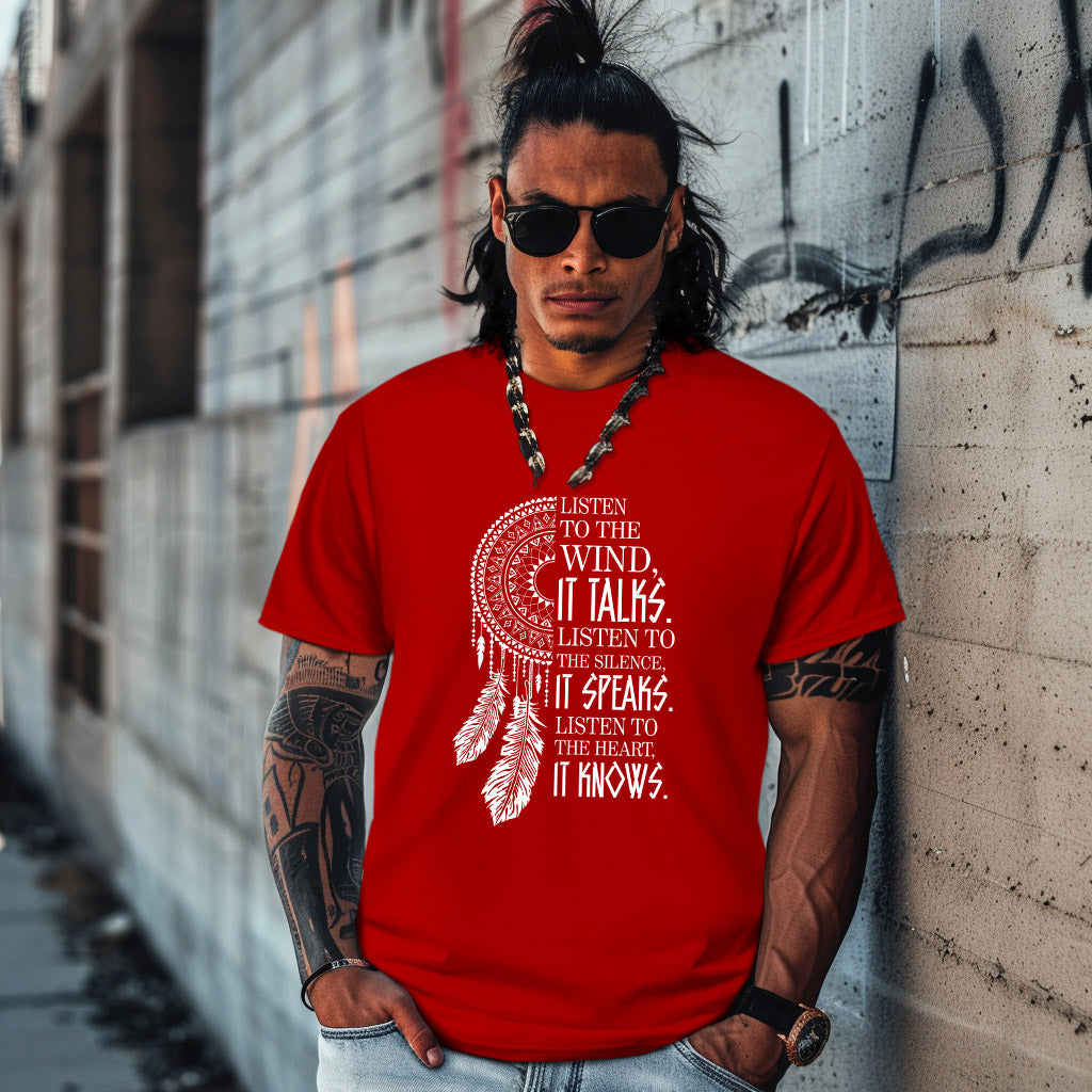 LISTEN TO THE WIND, IT TALKS. LISTEN TO THE SILENCE, IT SPEAKS. LISTEN TO YOUR HEART, IT KNOWS. (Copy)