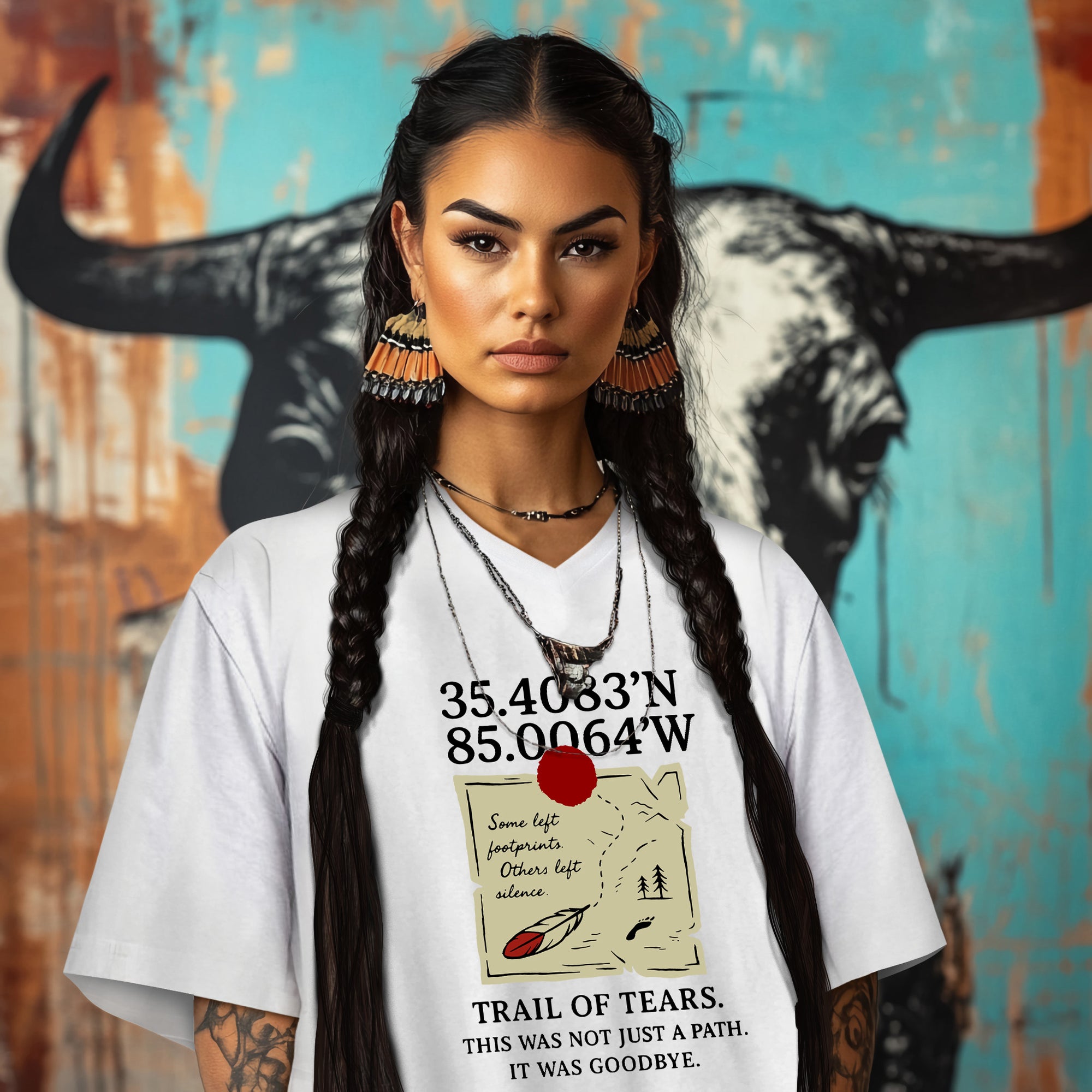 35.4083'N 85.0064'W  TRAIL OF TEARS. THIS WAS NOT JUST A PATH. IT WAS GOODBYE.