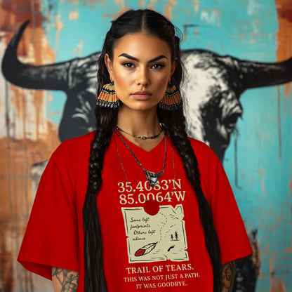 35.4083'N 85.0064'W  TRAIL OF TEARS. THIS WAS NOT JUST A PATH. IT WAS GOODBYE.