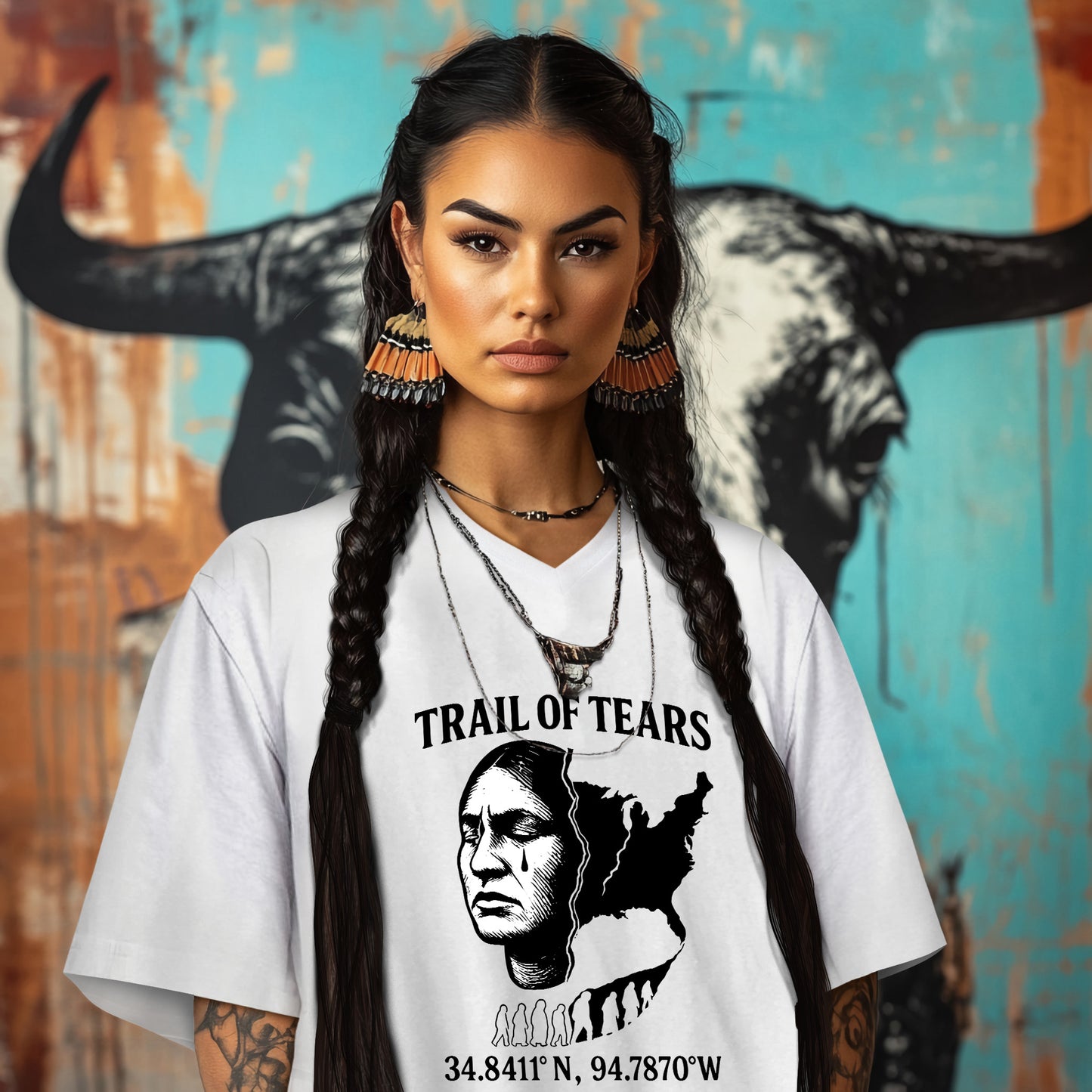 TRAIL OF TEARS 34.8411°N, 94.7870°W